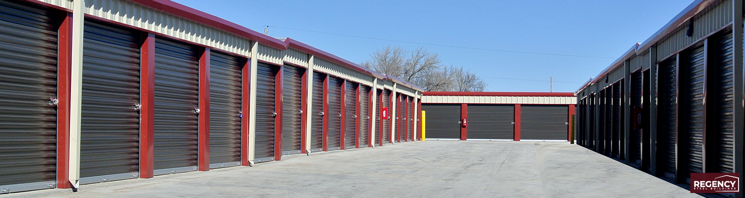 Prefabricated Mini Storage Building Units from Regency